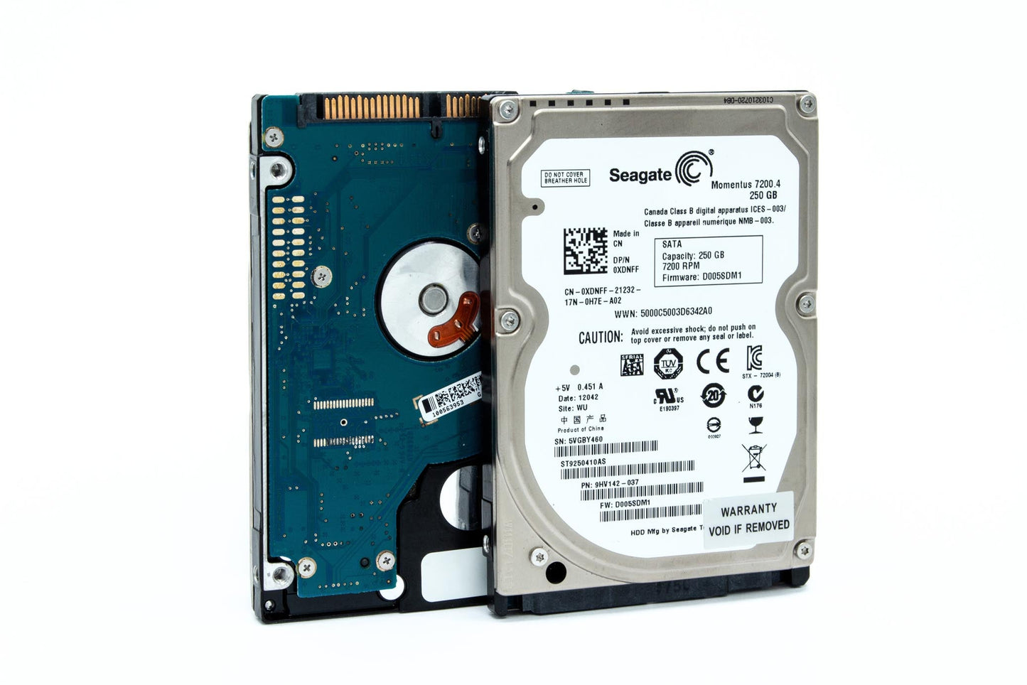 Seagate Momentus 7200.4 (ST9250410AS) 250GB 2.5" Internal Hard Drive