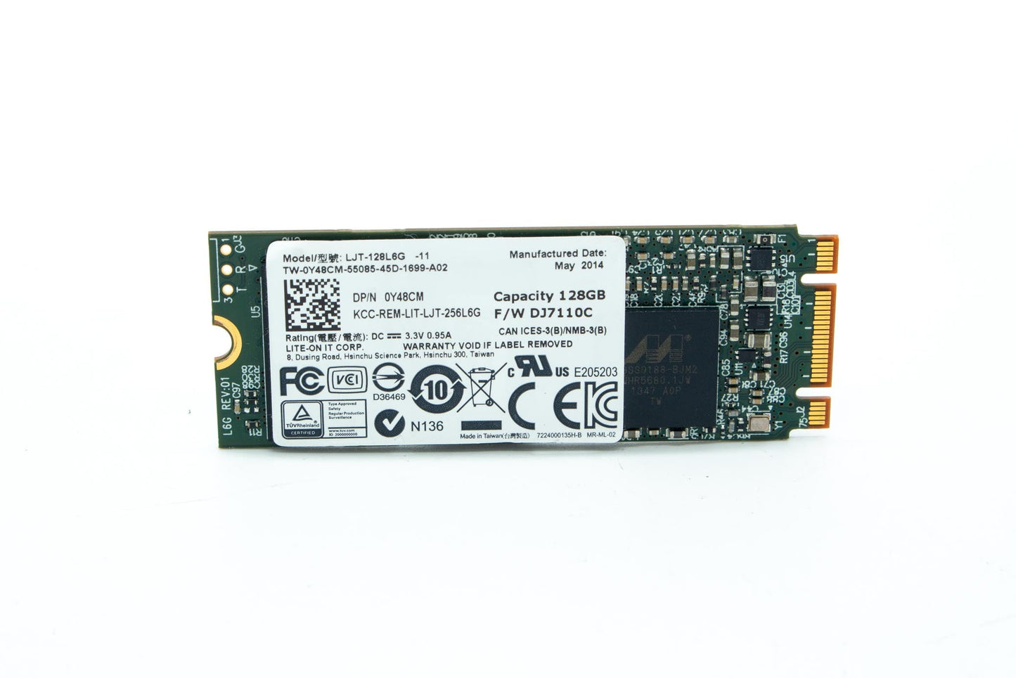Dell 128GB, PCIe, mSATA