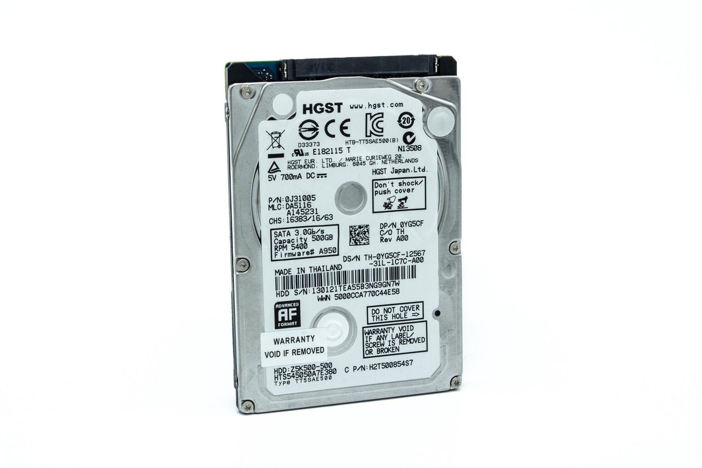 HGST Z5K500 500GB 2.5-Inch Internal Hard Drive