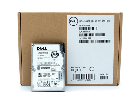 Dell HDD, 300GB, 512b, SAS6, 10K RPM, 2.5 inch, 64MB, Hitachi, Cobra D