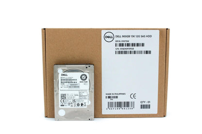 Dell 900GB, HDD, 15K RPM, 2.5 inch, Non Encrypted, SAS, 512b, 32MB, AL14S, Enterprise Class