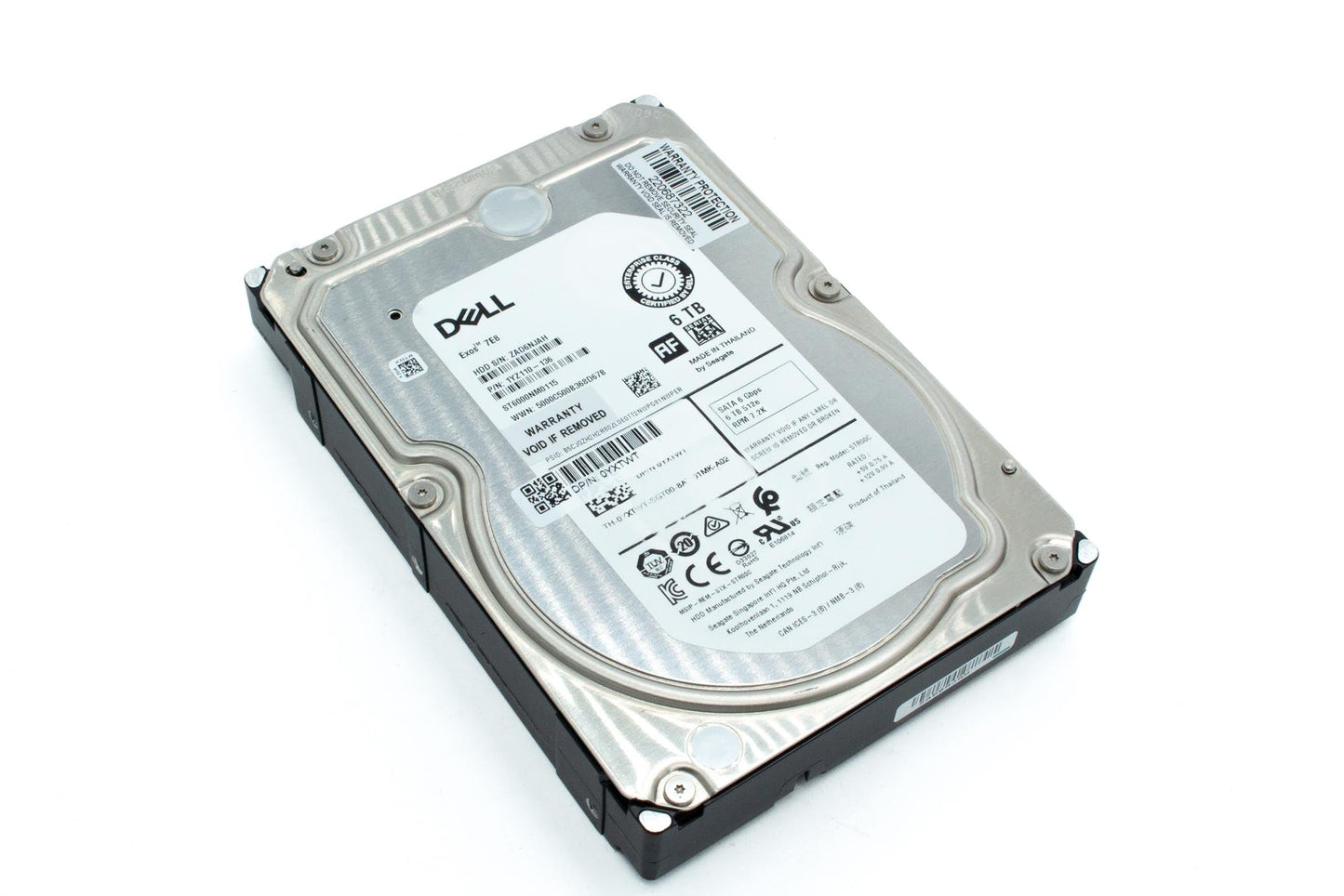 Dell 6TB SATA 7200 rpm HDD 3.5"