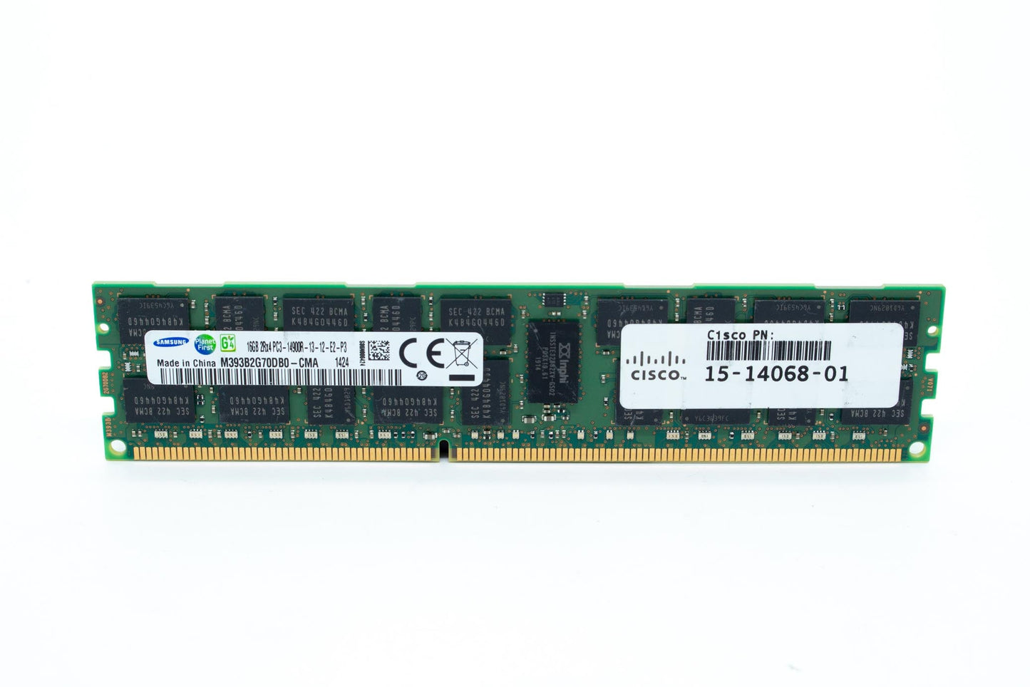 Cisco UCS 15-14068-01 16GB 2Rx4 PC3 14900R RDIMM Memory