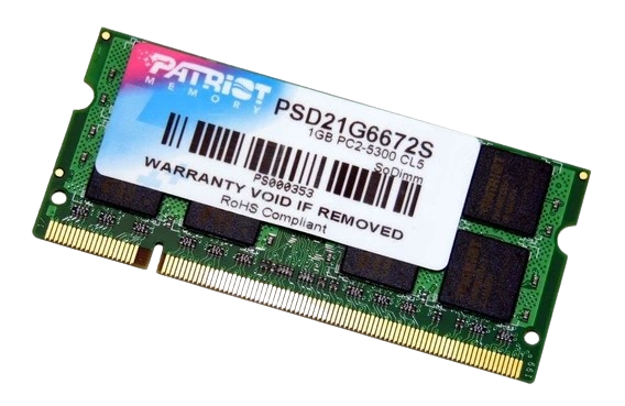  Patriot PSD21G6672S 1GB DDR2 667MHz SODIMM in Qatar