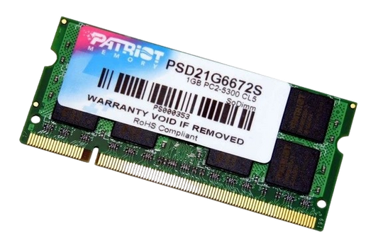  Patriot PSD21G6672S 1GB DDR2 667MHz SODIMM in Qatar
