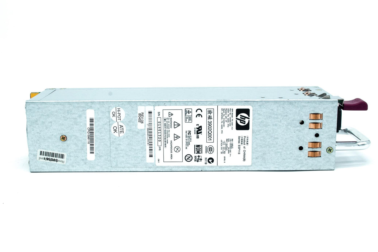 ASSY, PS,400W,12V_OUT,HP,RED,A