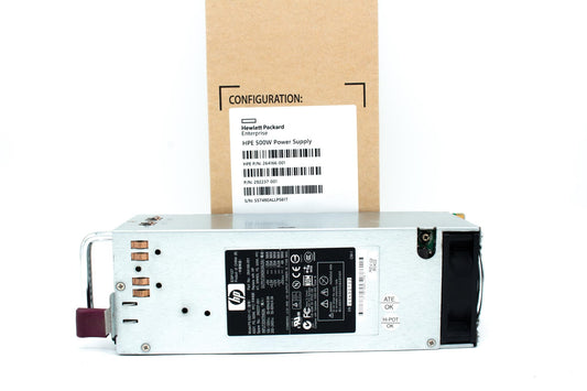 HP ProLiant ML350 G3 Server PS-5501-1C 500W Redundant Power Supply