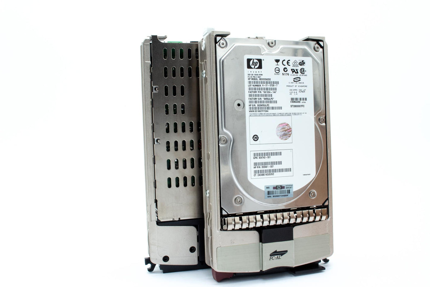 300GB hot-swap dual-port Fiber Channel (FC) hard drive - 10,000 RPM, 1.0-inch high