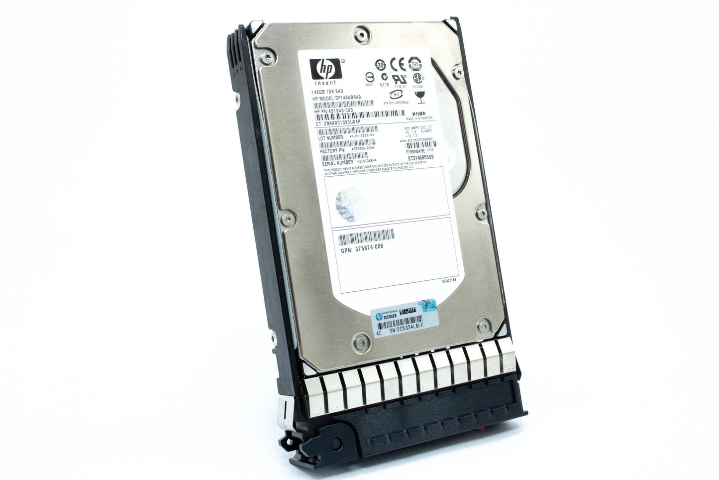 Part 376595-001 is no longer supplied. Please order the replacement, 737571-001,300GB SAS hard drive - 12Gb/s interface, 15,000 RPM, 3.5-inch large form factor (LFF), dual-port, enterprise - For use with Gen7 or earlier models