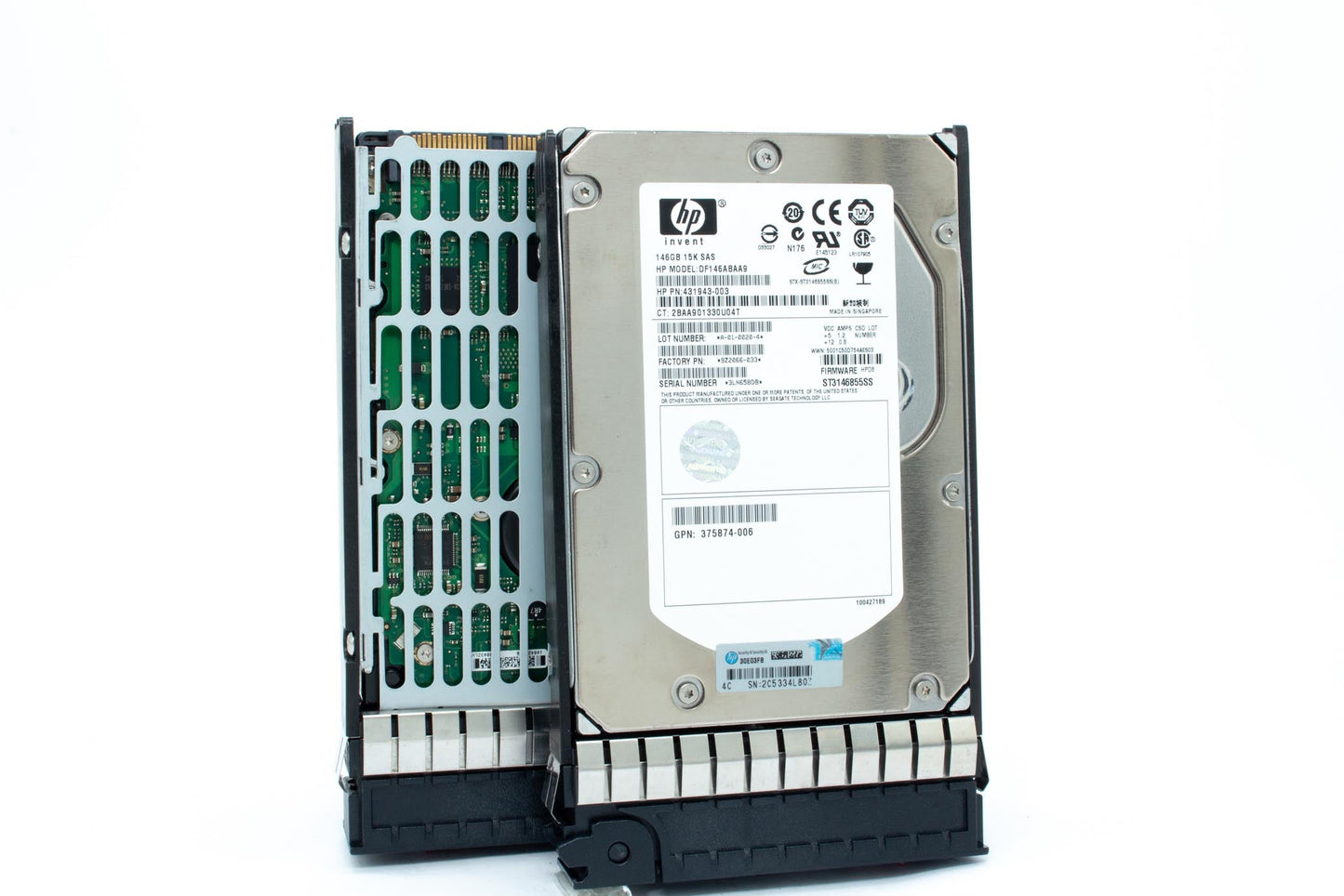 Part 376595-001 is no longer supplied. Please order the replacement, 737571-001,300GB SAS hard drive - 12Gb/s interface, 15,000 RPM, 3.5-inch large form factor (LFF), dual-port, enterprise - For use with Gen7 or earlier models