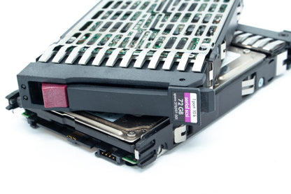 2GB hot-plug single-port SAS hard disk drive - 10,000 RPM, 3Gb/sec transfer rate, 2.5-inch small form factor (SFF)