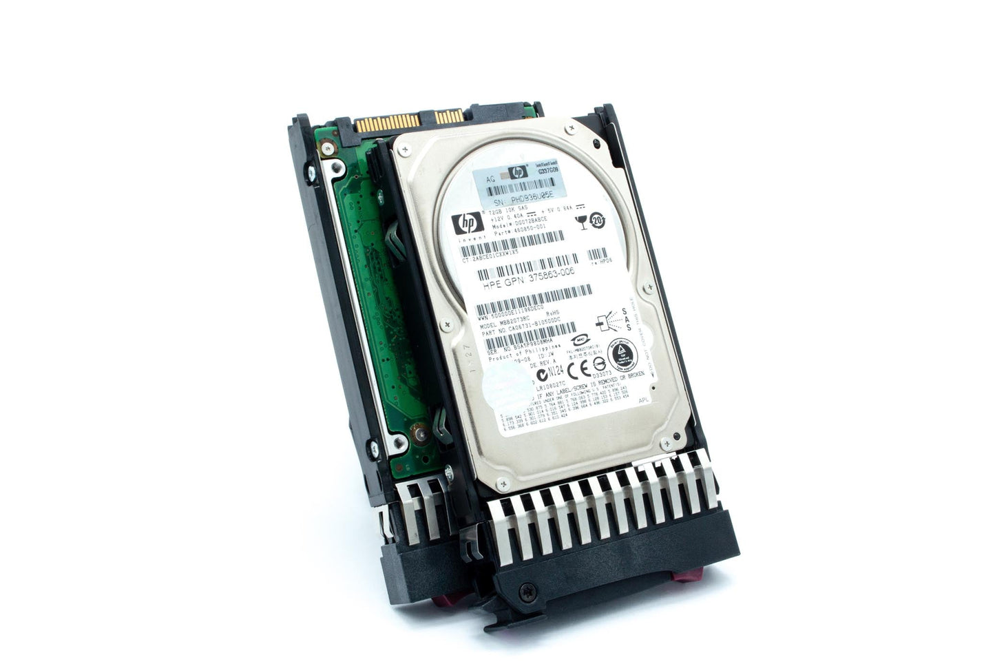 Part 389346-001 is no longer supplied. Please order the replacement, 507284-001. 300GB SAS hard disk drive - 6Gb/sec transfer rate, 10,000 RPM, 2.5-inch small form factor (SFF), hot plug (HP), dual-port (DP) - For use with Gen7 or earlier models
