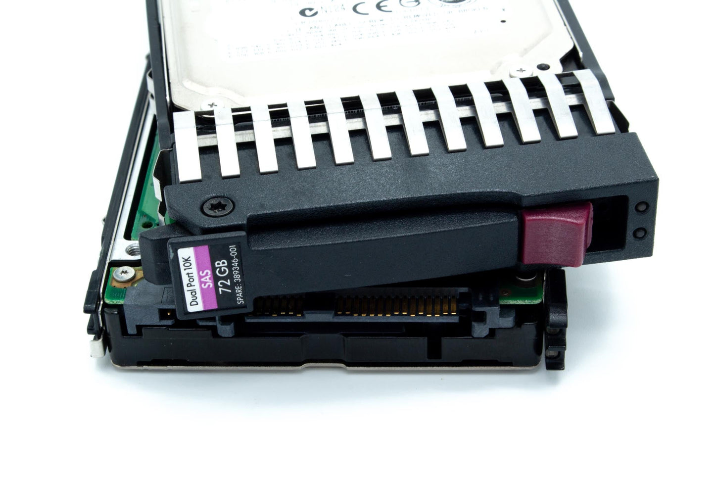 Part 389346-001 is no longer supplied. Please order the replacement, 507284-001. 300GB SAS hard disk drive - 6Gb/sec transfer rate, 10,000 RPM, 2.5-inch small form factor (SFF), hot plug (HP), dual-port (DP) - For use with Gen7 or earlier models