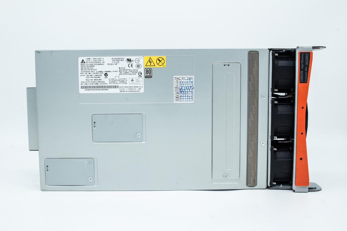 DELTA DPS-2980AB A 39Y7415 39Y7414 8852 BCH Blade Power Supply 29