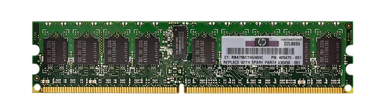 HP 405475-051 1GB DDR2-667 PC2-5300 ECC RDIMM Qatar