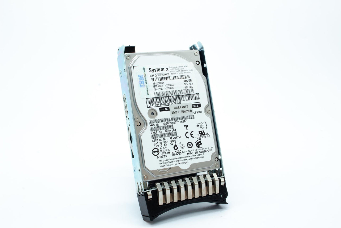 New 42D0633 42D0633/42D0636 146GB 10K 2.5" SAS Dual Port Hard Drive New | Free Domestic & International Shipping