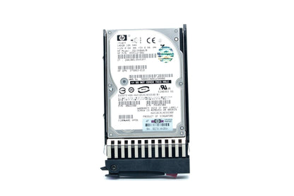 146GB hot-plug single-port SAS hard disk drive - 10,000 RPM, 3Gb/sec transfer rate, 2.5-inch small form factor (SFF)