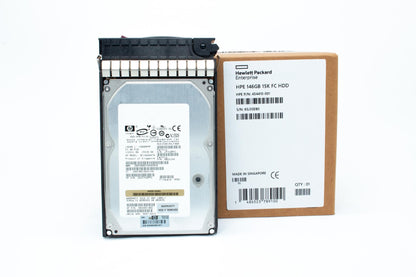 146GB hard disk drive - 15,000 RPM, Fibre Channel (FC) connector - For use with EVA products