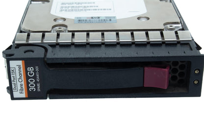 300GB Fibre Channel hard drive - 4 Gb/s FC interface, 15,000 RPM, 3.5-inch large form factor (LFF), dual-port(DP)
