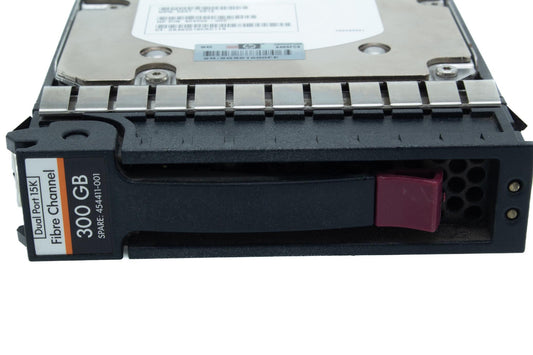 300GB Fibre Channel hard drive - 4 Gb/s FC interface, 15,000 RPM, 3.5-inch large form factor (LFF), dual-port(DP)