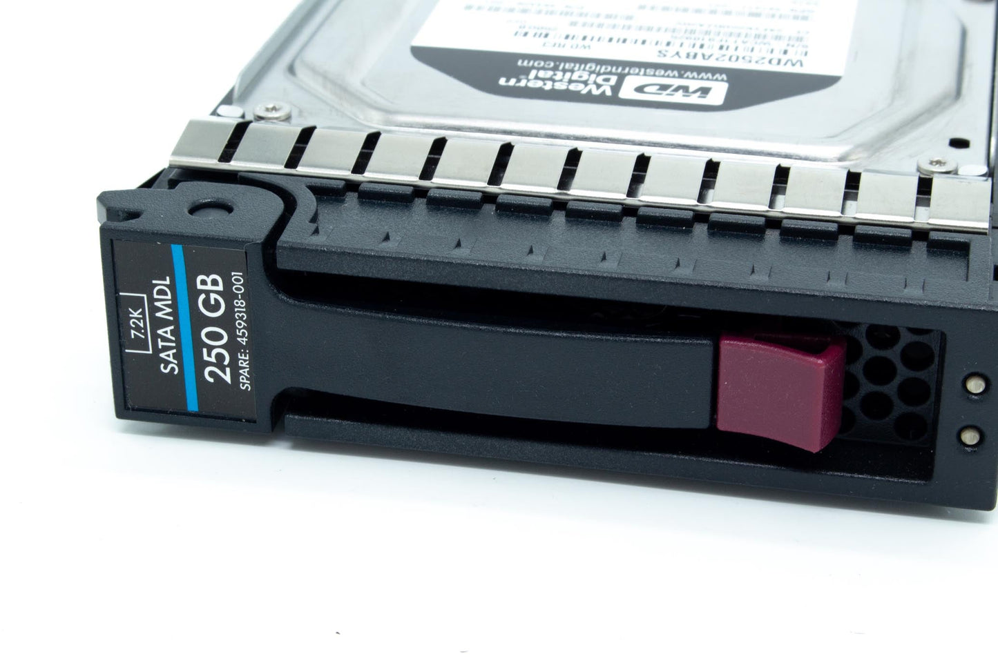 250GB hot-plug SATA hard disk drive - 7,200 RPM, 3Gb/sec transfer rate, Native Command Queing (NCQ), 3.5-inch large form factor (LFF), Midline