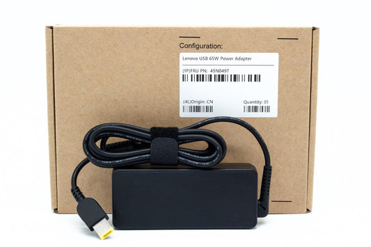Lenovo AC_ADAPTER,Rectangle,65W,2P,Black