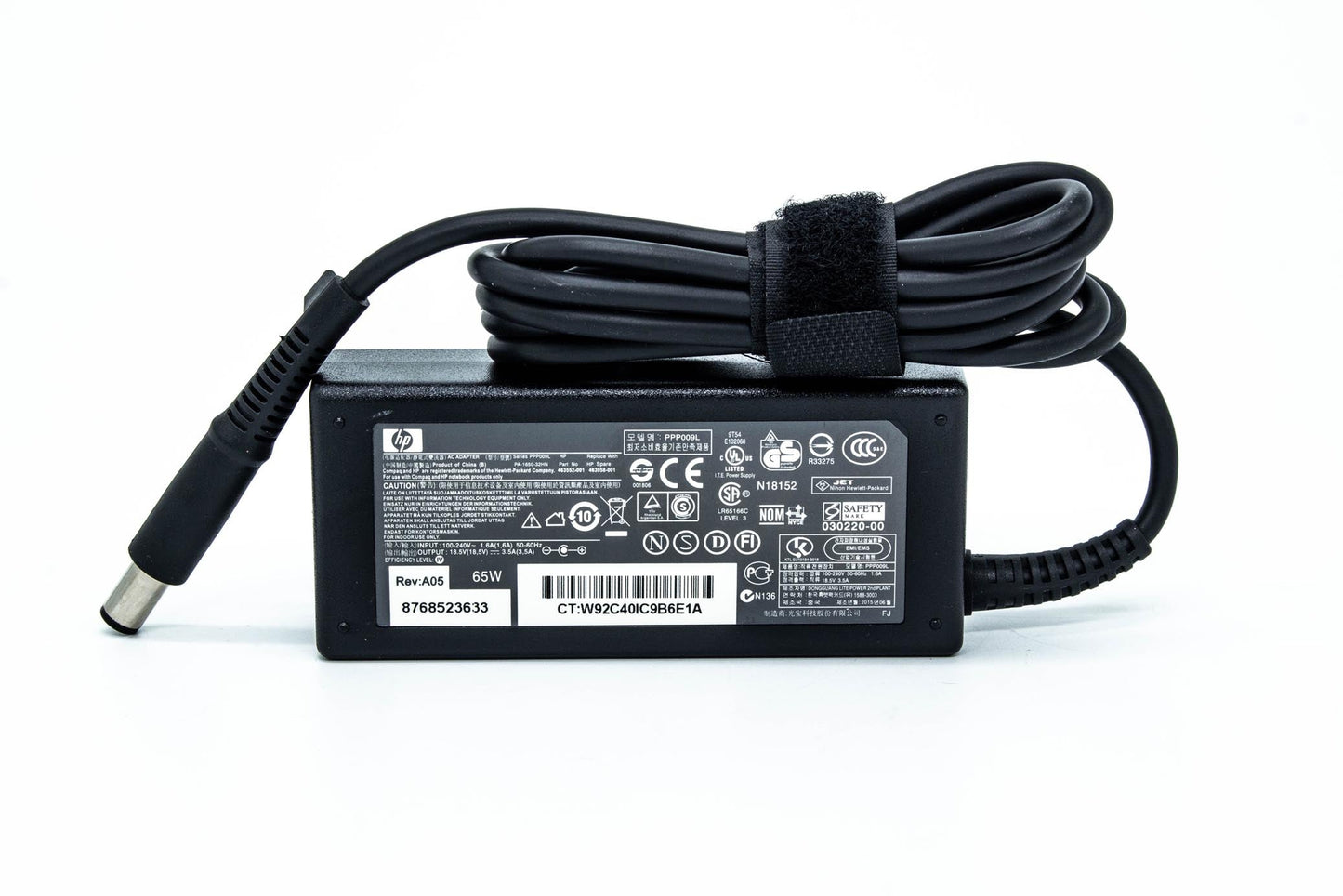 Genuine HP 65W 18.5V 3.5A Laptop Charger AC Adapter