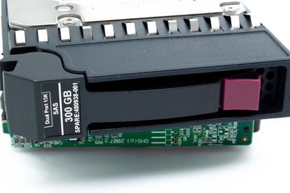 300.0GB MSA2 hard drive - 15,000 RPM, 3.5-inch form factor, Serial Attached SCSI (SAS), dual-port