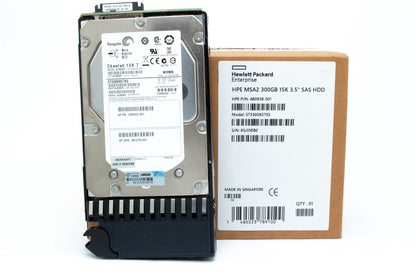 300.0GB MSA2 hard drive - 15,000 RPM, 3.5-inch form factor, Serial Attached SCSI (SAS), dual-port