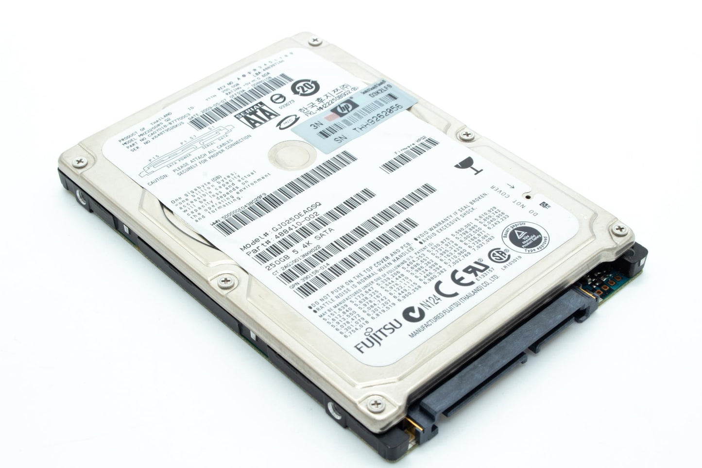 HDD, 250GB 5400 SATA 2.5 M160-FJT