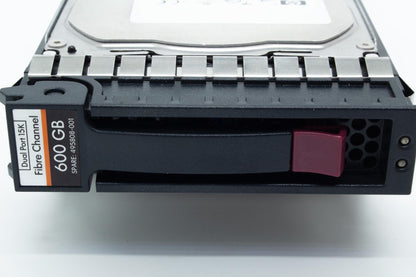 600GB Fibre Channel hard drive - 15,000 RPM, 2.5-inch small form factor (SFF), 4 Gb/s FC interface - EVA M6412
