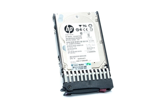 300GB SAS hard disk drive - 6Gb/sec transfer rate, 10,000 RPM, 2.5-inch small form factor (SFF), hot plug (HP), dual-port (DP) - For use with Gen7 or earlier models