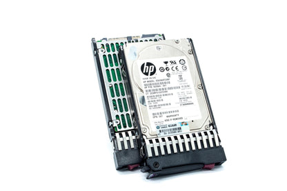 300GB SAS hard disk drive - 6Gb/sec transfer rate, 10,000 RPM, 2.5-inch small form factor (SFF), hot plug (HP), dual-port (DP) - For use with Gen7 or earlier models
