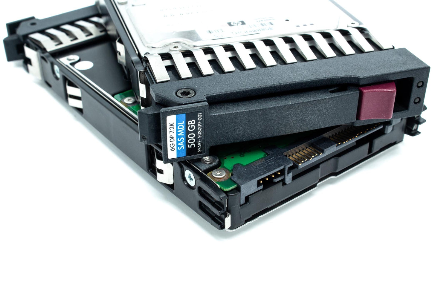 500GB hot-plug dual-port SAS hard disk drive - 7,200 RPM, 6Gb/sec transfer rate, 2.5-inch small form factor (SFF), Midline - For use with Gen7 or earlier models