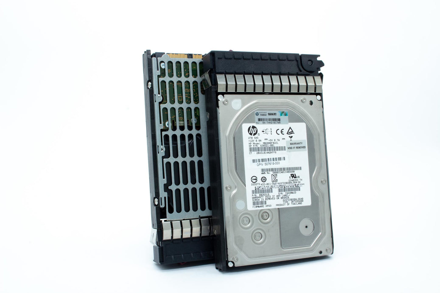 2TB hot-plug dual-port SAS hard disk drive - 6Gb/sec transfer rate, 7,200 RPM, 3.5-inch large form factor (LFF), Midline - For use with Gen7 or earlier models