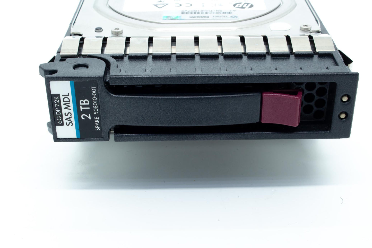 2TB hot-plug dual-port SAS hard disk drive - 6Gb/sec transfer rate, 7,200 RPM, 3.5-inch large form factor (LFF), Midline - For use with Gen7 or earlier models