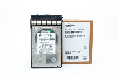 2TB hot-plug dual-port SAS hard disk drive - 6Gb/sec transfer rate, 7,200 RPM, 3.5-inch large form factor (LFF), Midline - For use with Gen7 or earlier models