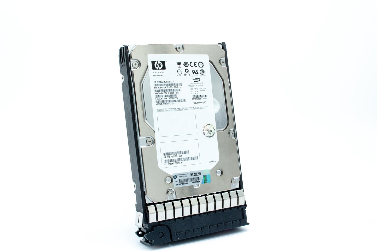 600GB hard disk drive - 10,000 RPM, Fibre Channel (FC) connector (part of AP732A and AP732B)