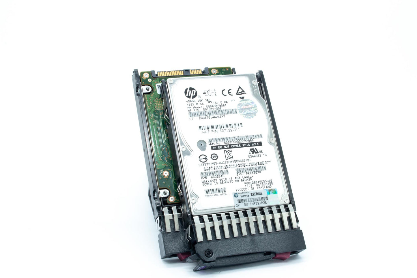 450GB hot-plug dual-port SAS hard disk drive - 6Gb/sec transfer rate, 10,000 RPM, 2.5-inch small form factor (SFF) - For use with Gen7 or earlier models