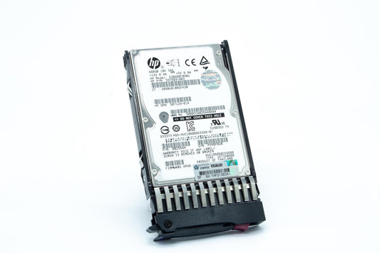 600GB hot-plug dual-port SAS hard disk drive - 6Gb/s transfer rate, 10,000 RPM, 2.5-inch small form factor (SFF) - For use with Gen7 or earlier models