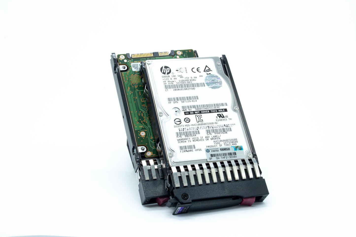 600GB hot-plug dual-port SAS hard disk drive - 6Gb/s transfer rate, 10,000 RPM, 2.5-inch small form factor (SFF) - For use with Gen7 or earlier models