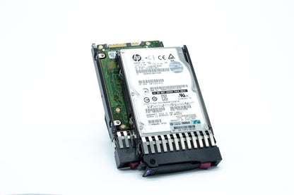 600GB hot-plug dual-port SAS hard disk drive - 6Gb/s transfer rate, 10,000 RPM, 2.5-inch small form factor (SFF) - For use with Gen7 or earlier models