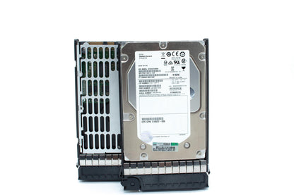 600GB hot-plug dual-port SAS hard disk drive - 6Gb/sec transfer rate, 15,000 RPM, 3.5-inch large form factor (LFF) - For use with EVA M6612 enclosure