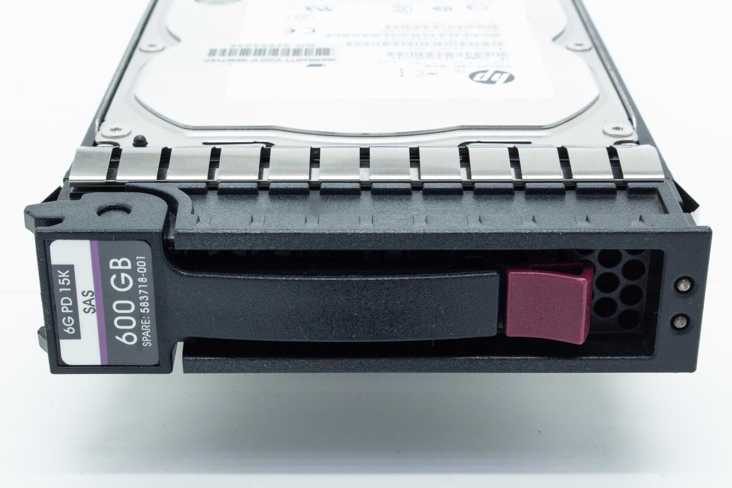 600GB hot-plug dual-port SAS hard disk drive - 6Gb/sec transfer rate, 15,000 RPM, 3.5-inch large form factor (LFF) - For use with EVA M6612 enclosure
