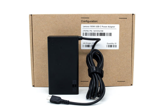 Lenovo AC_ADAPTOR, TYPE-C, 100W, 3P, Black
