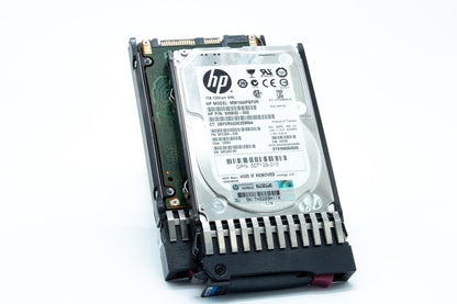 1TB hot-plug dual-port SAS hard disk drive - 6Gb/sec transfer rate, 7,200 RPM, 2.5-inch small form factor (SFF), Midline - For use with Gen7 or earlier models