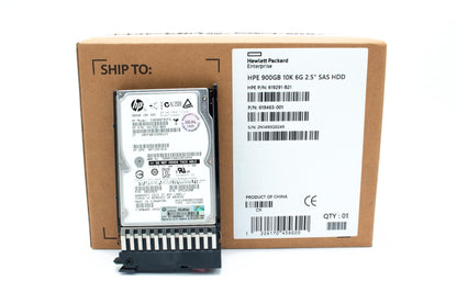 900GB hard disk drive - SAS interface, 15,000 RPM, 2.5-inch small form factor (SFF)