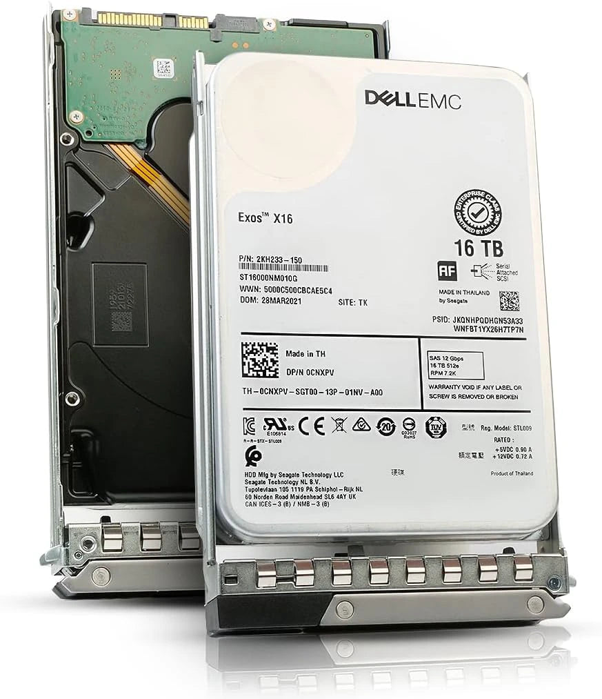 Dell 16TB SAS 12Gbps 7.2K 3.5 HDD 0CNXPV ST16000NM010G Qatar