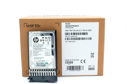 1TB hot-plug SATA hard disk drive - 3Gb/sec transfer rate, 7,200 RPM, 2.5-inch small form factor (SFF), Midline