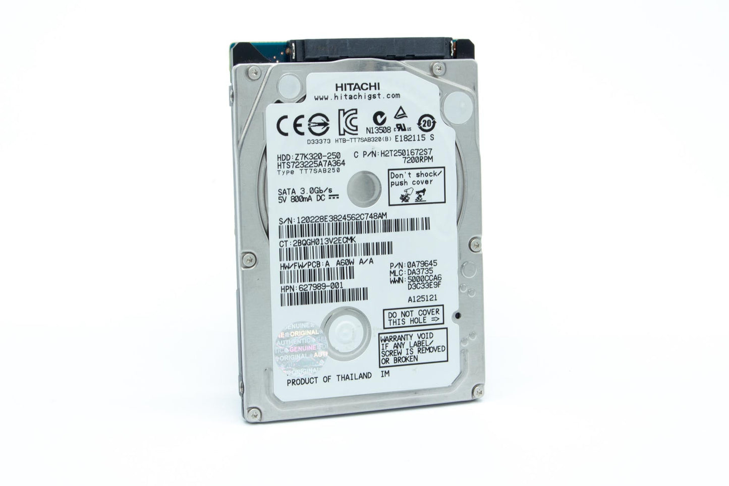 Hitachi 250GB 2.5-Inch Internal Hard Drive (0A79645)